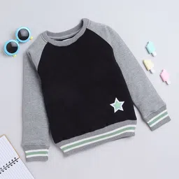Yellow Apple Boys Colourblocked Woollen Sweater Vest-picture-15
