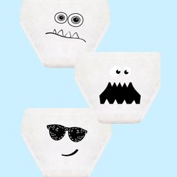 NUSYL Boys Pack Of 3 Printed Pure Cotton Briefs NUBCBRFPO3.0090-image-21