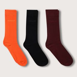 GANT Boys Pack Of 3 Calf-Length Socks-35