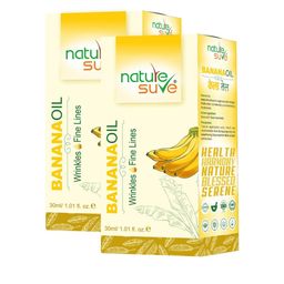 Nature Sure Set Of 2 Banana Massage Oil For Wrinkles & Fine Lines - 30 ml Each-31
