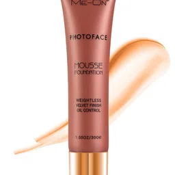 ME-ON Weightless Velvet Finish Oil-Control Photoface Mousse Foundation 30ml - Skin Beige 23-10
