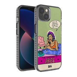 DailyObjects Green & Pink Aries iPhone Max 13 Case-60