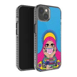 DailyObjects Mask-Up Millennial Printed iPhone 13 Super Slim Back Case-55