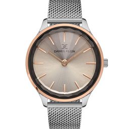 Daniel Klein Premium Women Grey Dial & Silver Toned Straps Analogue Watch-DK.1.13253-6-image-91