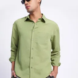 glitchez Modular Mode Curved Breeze Regular Fit Shirt-image-49