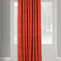 Fabindia Red & Black Striped Cotton Door Curtain-28