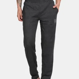 Pepe Jeans Men Charcoal Grey Solid Lounge Pants-picture-11