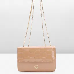 Caprese Geometric Textured Sling Bag-60