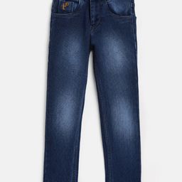 Toonyport Boys Blue Slim Fit Clean Look Stretchable Jeans-image-9