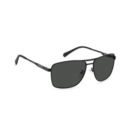 Polaroid Men Rectangle Sunglasses with UV Protected Lens-40