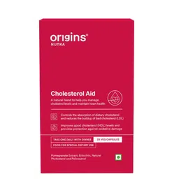 Origins Nutra Cholesterol Aid Capsules - 28 Capsules-46