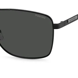 Polaroid Men Rectangle Sunglasses with UV Protected Lens image 3