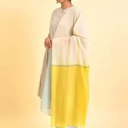 W Multicolored Cotton Dupatta image 3