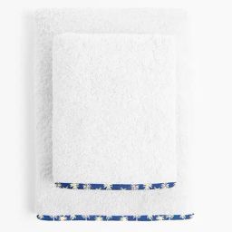 The Baby Atelier White & Blue Towel Set-image-8