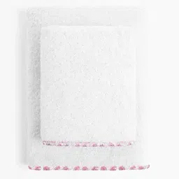 The Baby Atelier White & Red Towel Set-image-12