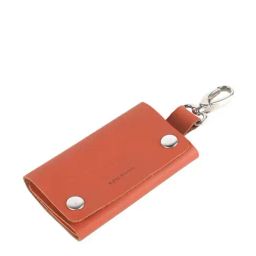 Aditi Wasan Tan Leather Key Holder-40