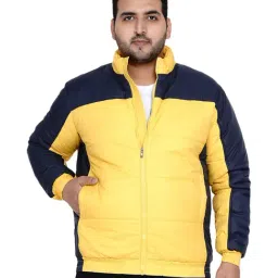 John Pride Yellow & Navy Plus Size Jacket-34