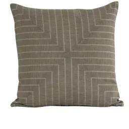 Maspar Cotsmere Adore Checked Brown 300 TC Cotton Cushion Cover-47