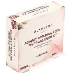 Glamveda Advance Anti Ageing & Skin Tightening Facial Kit - 120 gm-14