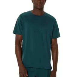 Asics Men's Saxon Green Actibreeze Vented Mesh Ss T-Shirt-image-24