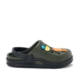 Pantaloons Junior Boys Olive Clogs-image-75