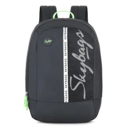 Skybags Tribe Plus 01 Black Polyester Printed Laptop Backpack - 15 Ltrs-image-80