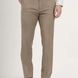 METAL Men Slim Fit Formal Trousers-image-54