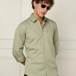 INVICTUS Slim Fit Button-Down Collar Cotton Casual Shirt-image-109