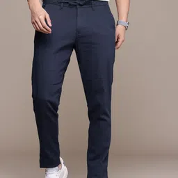 French Connection Men Solid Casual Chinos Trouser-image-87