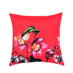 SEJ by Nisha Gupta Set of 3 Abstract Square Cushion Covers image 4