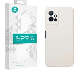 Sprig Liquid Silicone Back Cover for IQOO Z6 5G (White)-picture-30