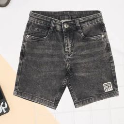Pantaloons Junior Boys Charcoal Shorts-image-7