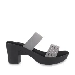 Walkway Women's Grey Casual Sandals-image-5