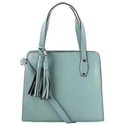 Toteteca Green Solid Medium Handbag-25