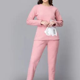 Sweet Dreams Coral Regular Fit Applique Pyjama set-picture-20