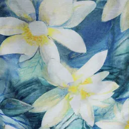 Swayam Earthy Tone Blue 200 TC Table Runner - Set of 1 image 2
