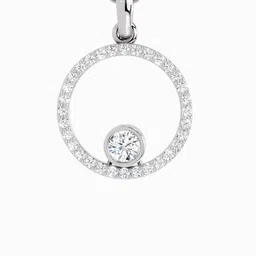 Sparkles Lab Grown Diamond 0.77 Carat Round Circle Pendant for Women-image-40