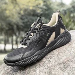 Red Tape Men's Black Running Shoes-28