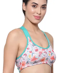 Inner Sense Light Pink Printed Full Coverage Bra image 3