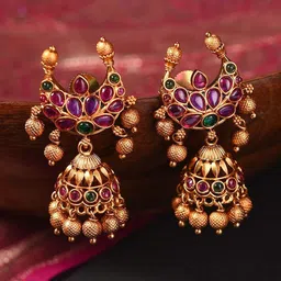JAYPORE Contemporary Jhumkas-picture-17