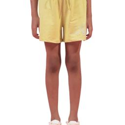 Crimsoune Club Girls Yellow Cotton Regular Fit Shorts-image-82