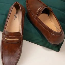Styli Men's Tan Casual Loafers-image-31