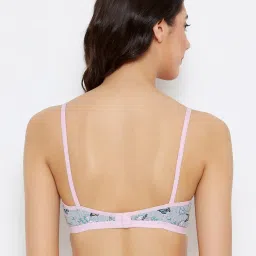 Clovia Pink Non Wired Non Padded Full Coverage Bra image 2