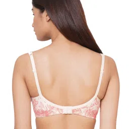 Inner Sense Fuchsia & Pink Floral Print Full Coverage Bra - Pack of 3 image 2