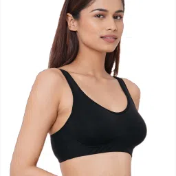 Inner Sense Fuchsia & Black Full Coverage Bra - Pack of 3 image 3
