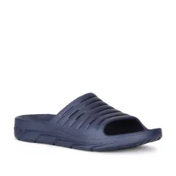 Bata Women's Navy Blue Slides image 2