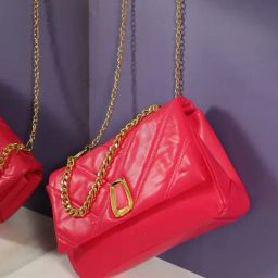 HauteSauce Pink Medium Leather Cross Body Bag-20