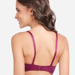 Susie Lace Medium Coverage All Day Comfort Underwired Push Up Bra image 4