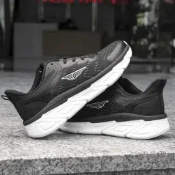 Red Tape Men's Black Walking Shoes-picture-33