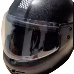 Turtle Black Medium Full Face Helmet THC-114-21